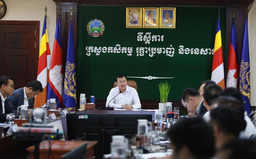 រដ្ឋមន្រ្តីកសិកម្មពិភាក្សាពីគំរោងបង្កើតប្រព័ន្ឋព័ត៌មានសន្តិសុខស្បៀងអាស៊ាន