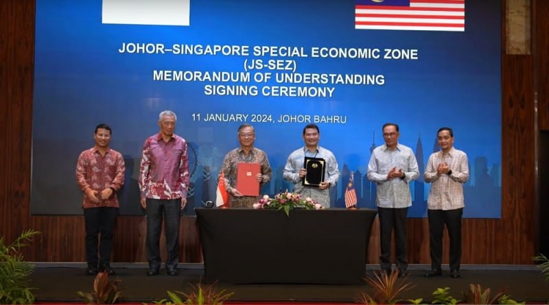 Malaysia says near Singapore deal for special economic zone