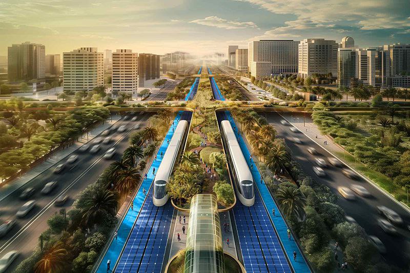 Plans revealed for the ‘world’s greenest highway’ in Dubai