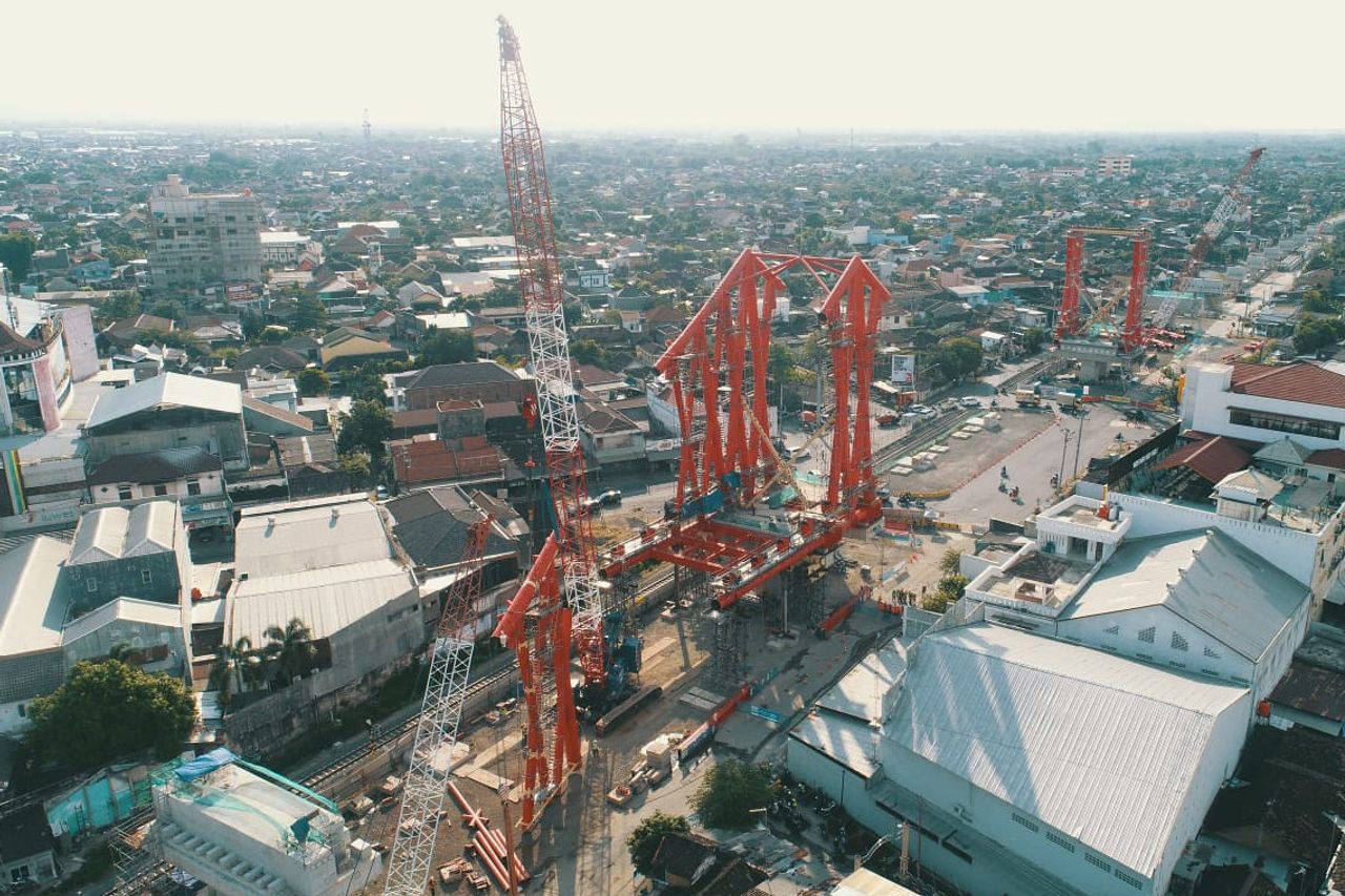 Indonesia’s longest elevated railway to operate by November 1